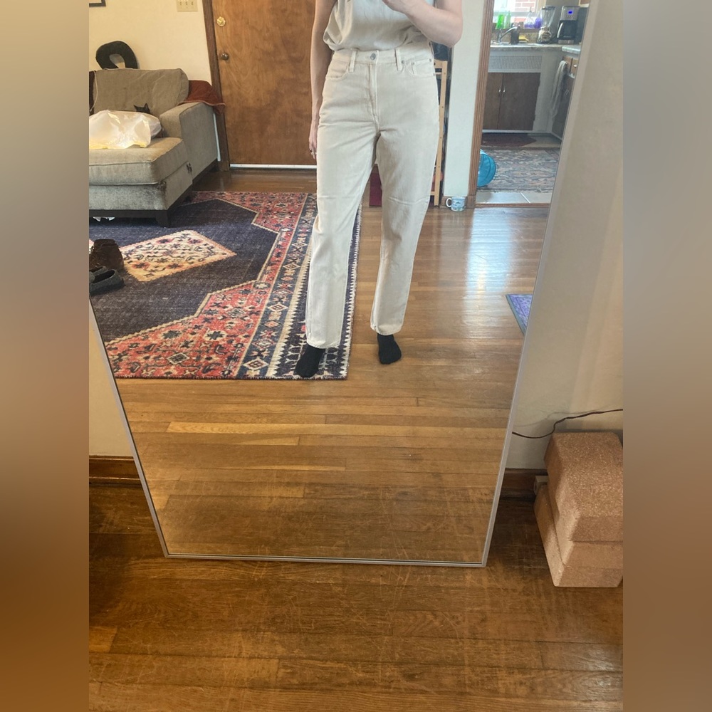 American eagle light pink mom jeans - NWT